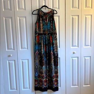 Key hole maxi dress